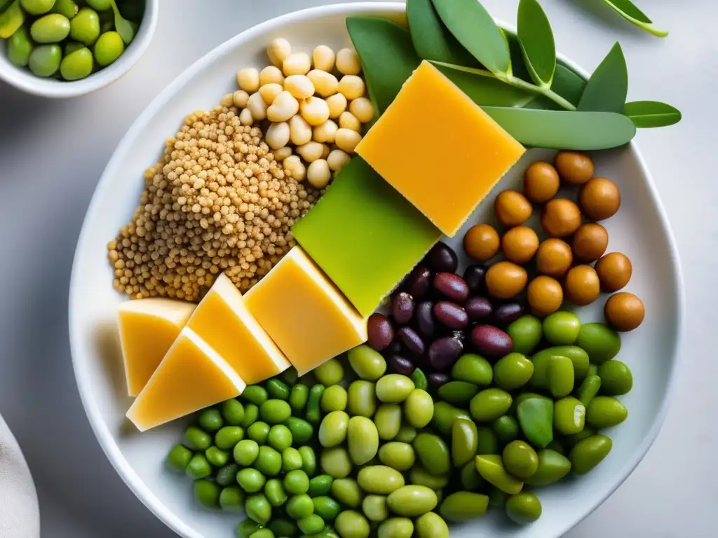 Proteínas vegetales: diversidad y sofisticación en un plato blanco
