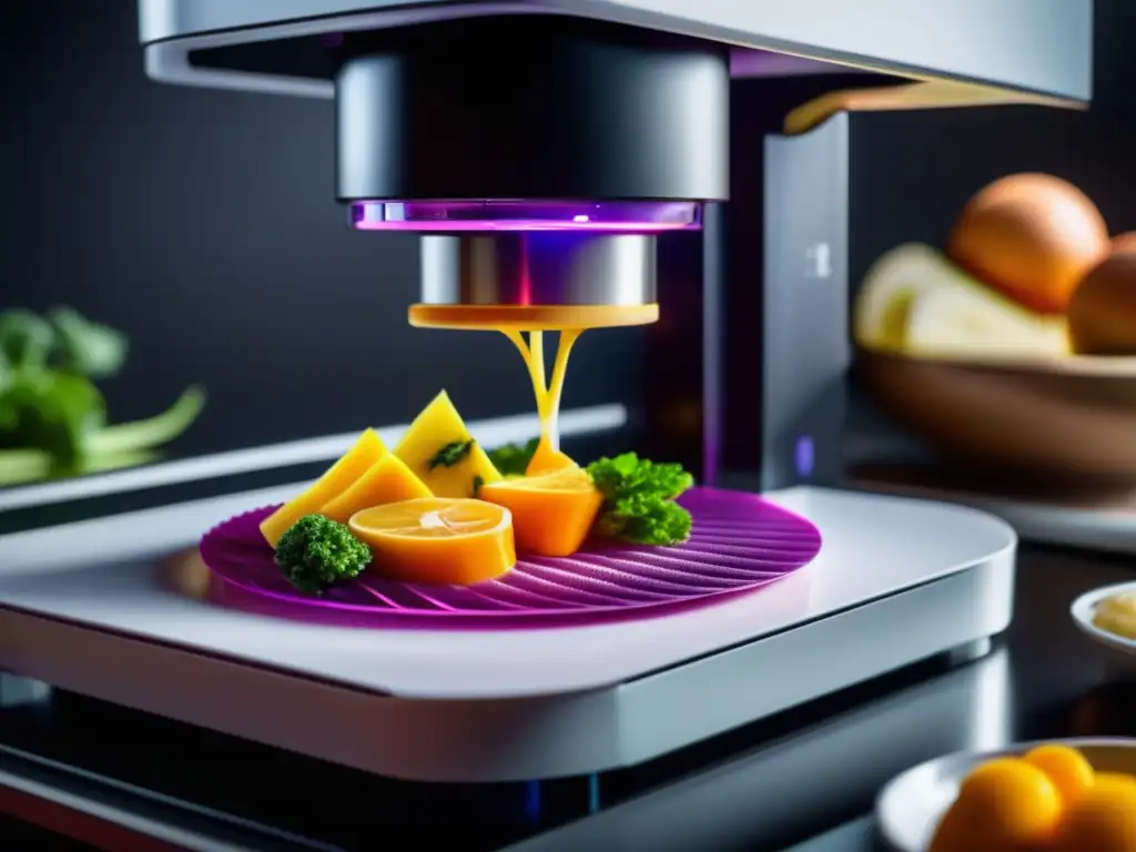 3D Impresión de Comida: Creación Detallada de Comida Cetogénica