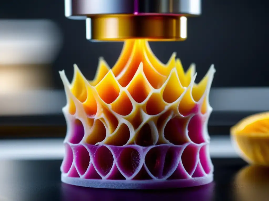 Alta precisión: impresión 3D de comida cetogénica