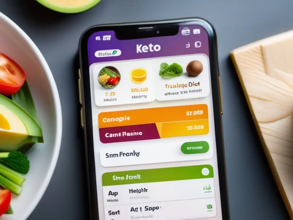 App keto: Nutrición personalizada y recetas vibrantes
