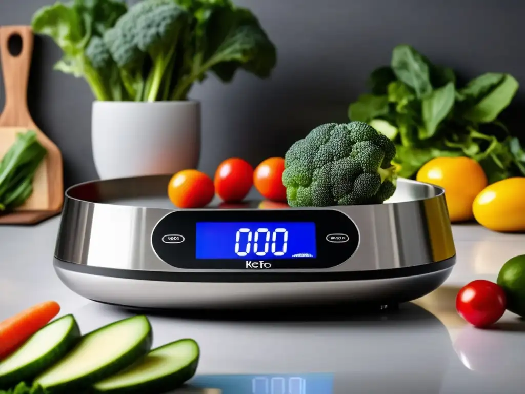 Báscula digital de cocina: precisión para la dieta cetogénica