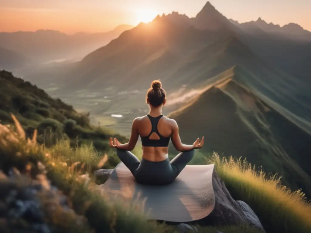 Yoga al amanecer: fuerza y serenidad en la cima
